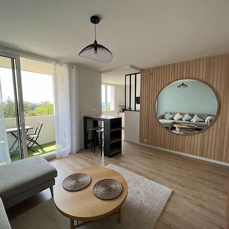 Le Calme - Design - Vue Panoramique Sur La Saone Appartement Caluire-et-Cuire Buitenkant foto